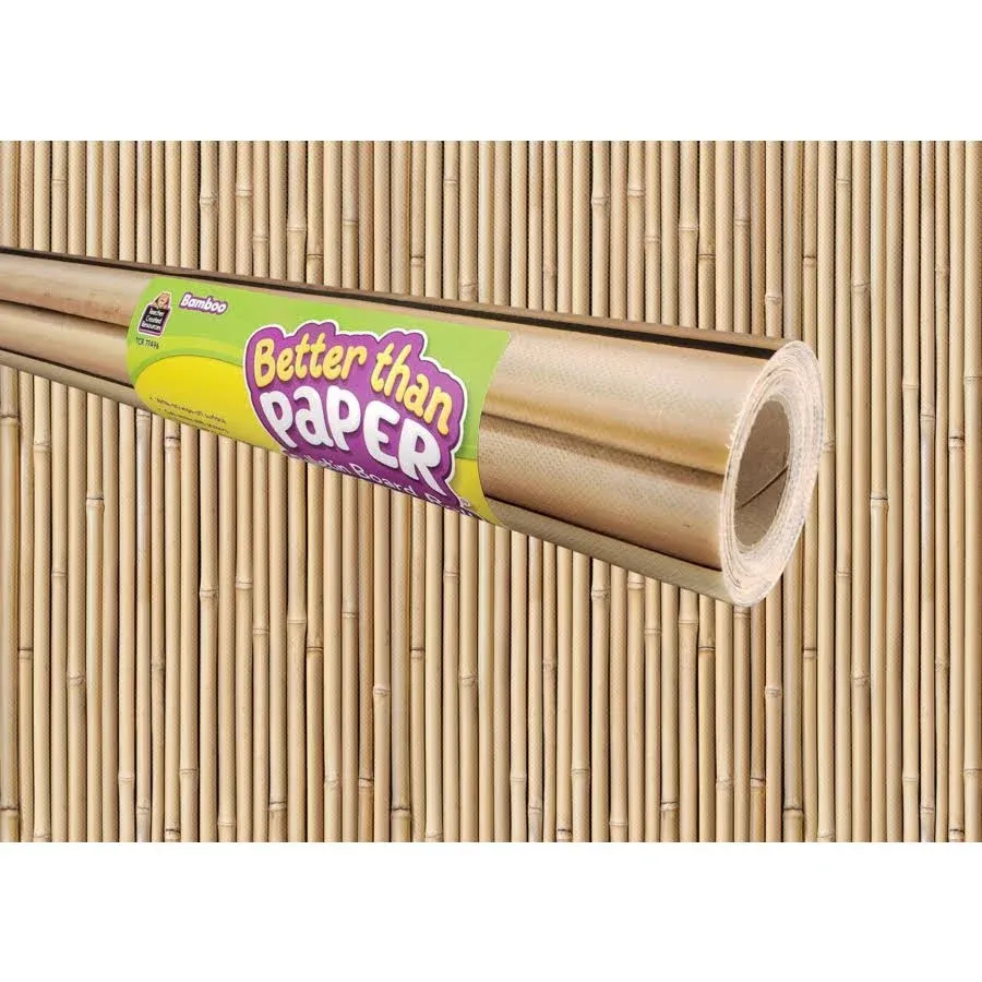 Teacher Created Resources Bamboo Better Than Paper Bulletin Board Roll