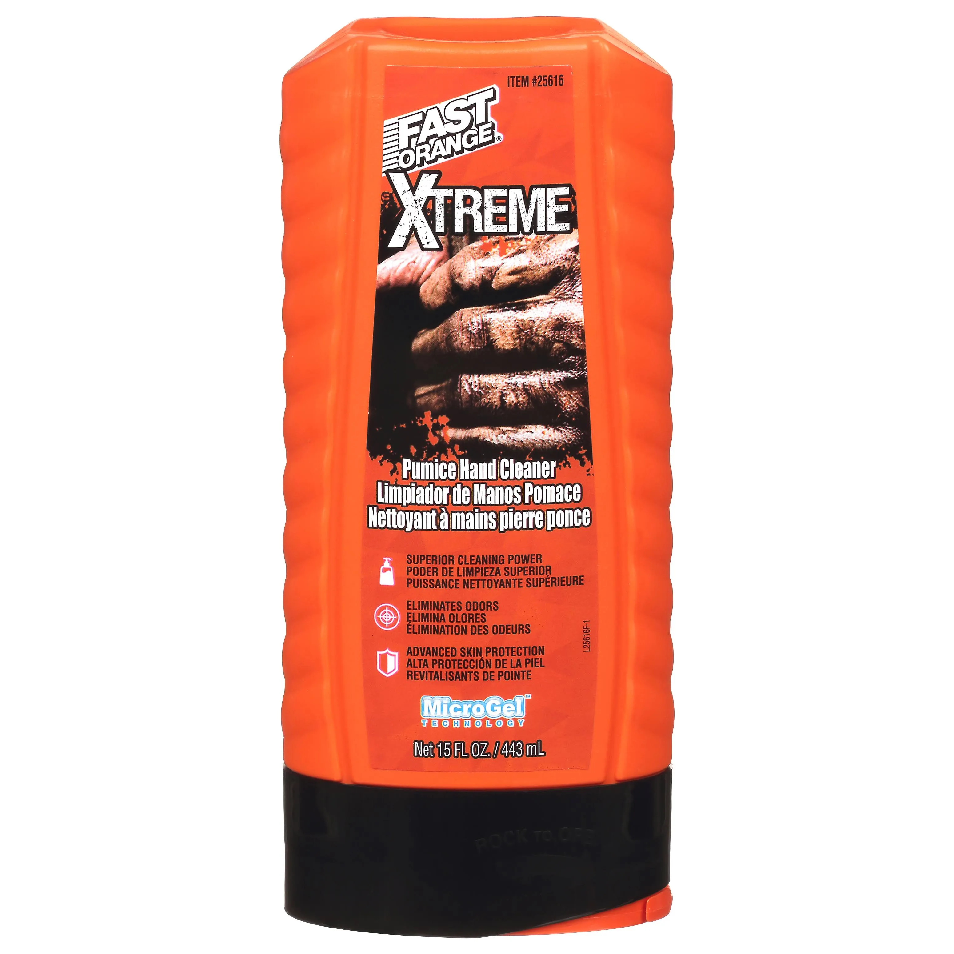 Permatex 25616 Fast Orange® Xtreme Pumice Hand Cleaner - 15oz