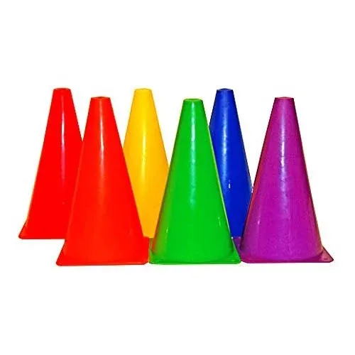 Champion Sports Colored Practice Cone Set