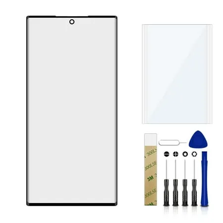 For Samsung Galaxy Note 10+ Plus 5G SM-N976U N976U Replacement Front Outer Glass Lens Screen Tool