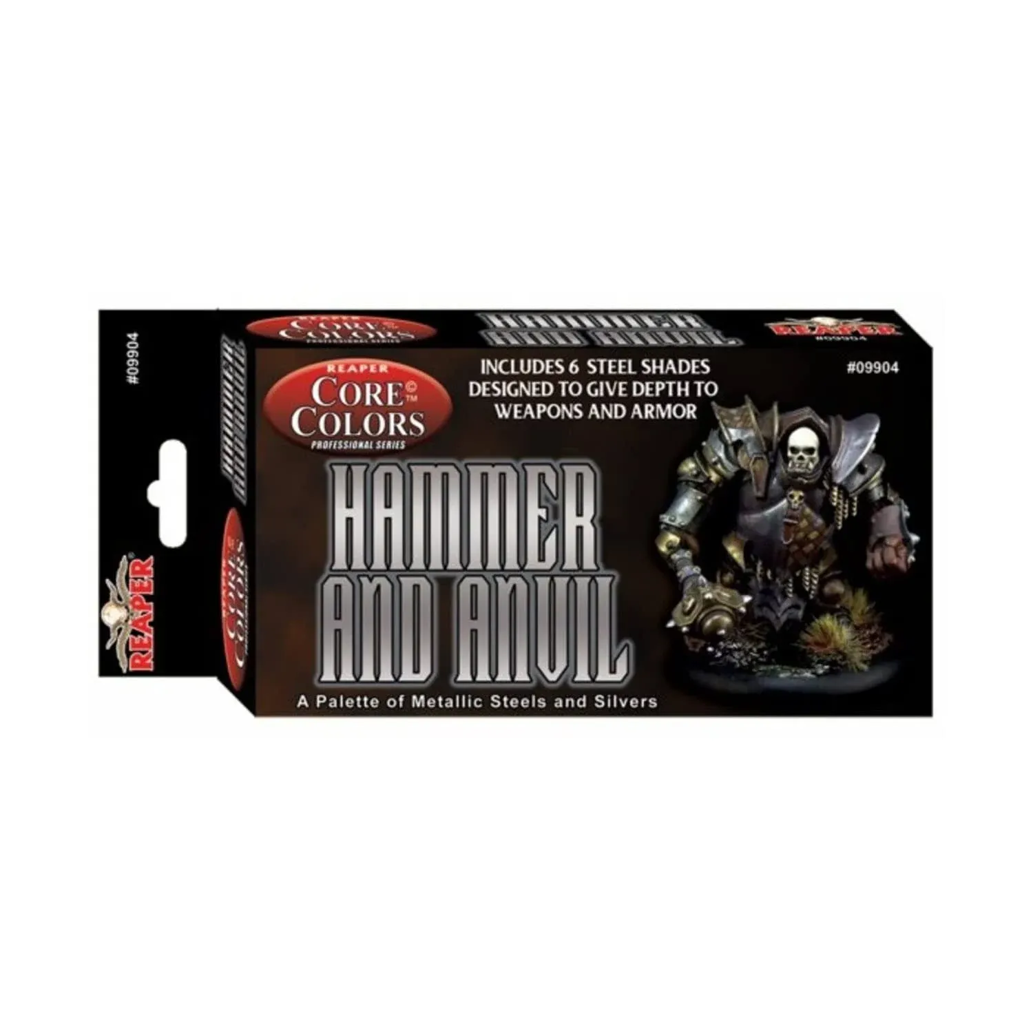 ACD Reaper 09904: Fast Palette: Hammer and Anvil - Steel Colors Master Series Core Color Paint Set