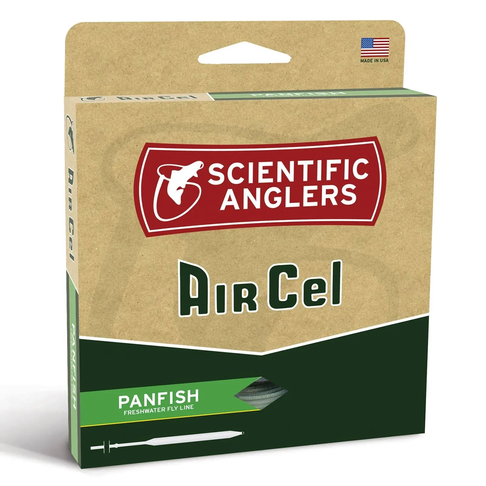 Scientific Anglers 112741 AirCel WF-5-6-F Trout Fly Line Weight Forward Green