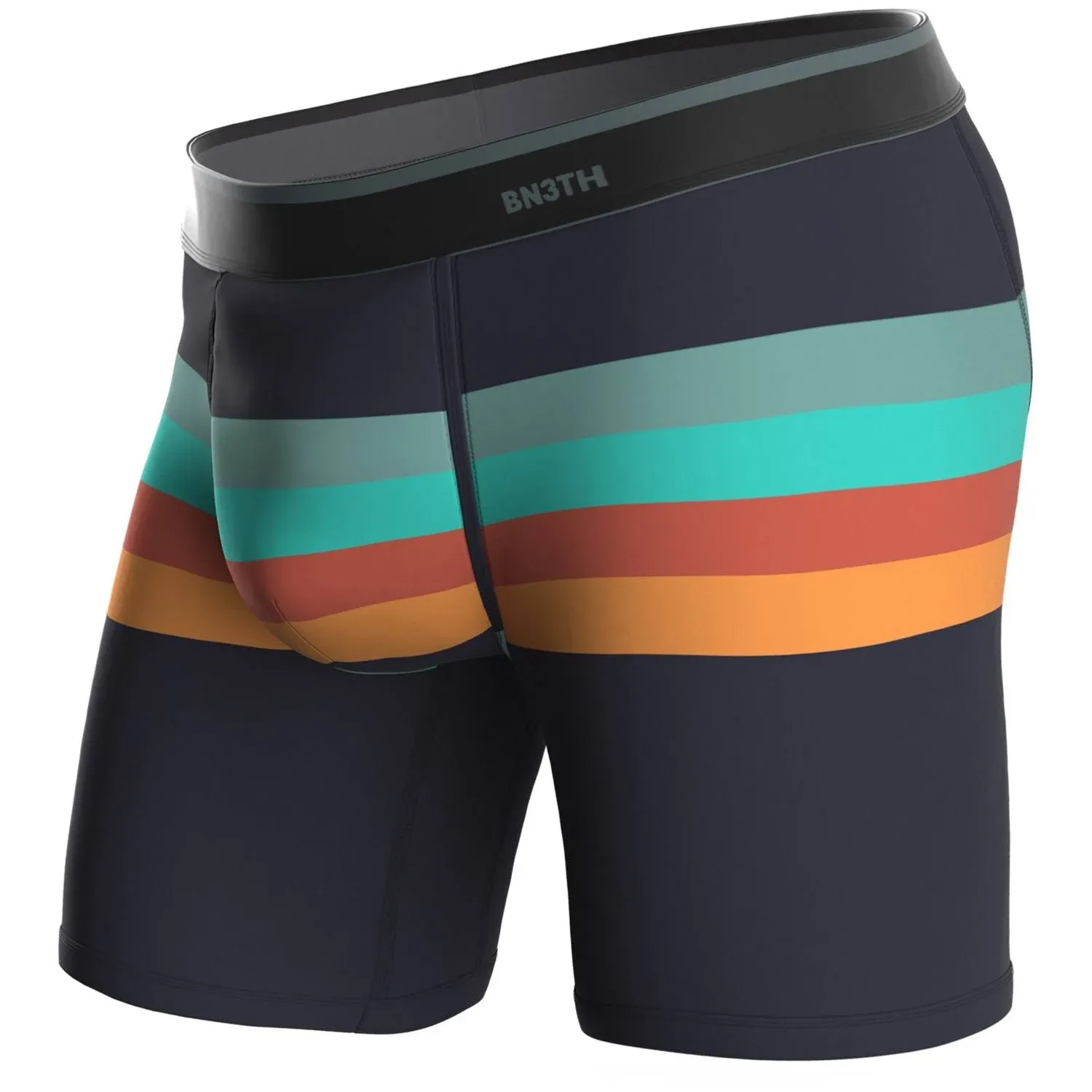 BN3TH Classic Boxer Brief Print - Men's Retrostripe/Dark Navy Small