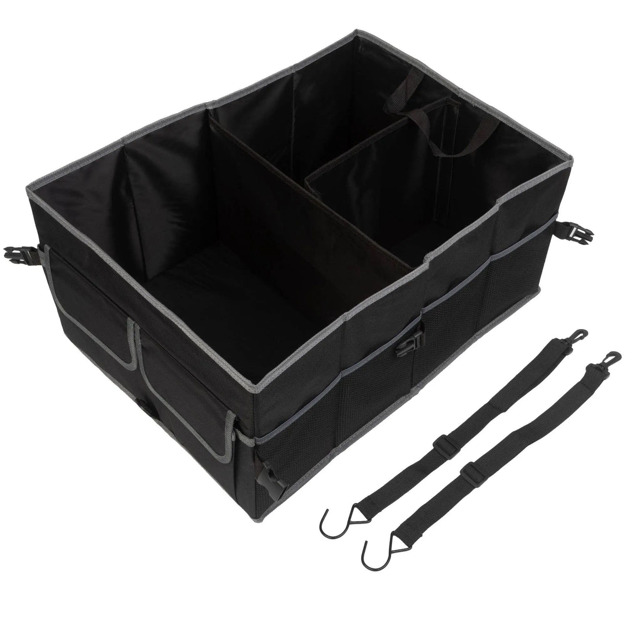 Car Organizer Collapsible Car Storage Box Trunk Organizer with Waterproof Bottom - Transitional - Storage And Organization - by Trademark Global | Houzz