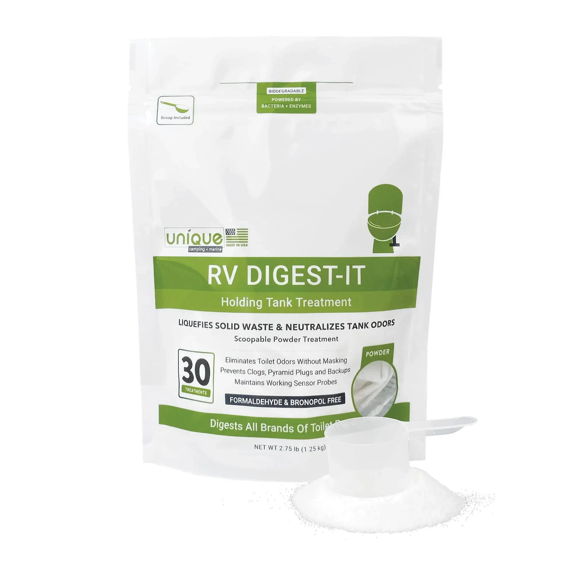 RV Digest-It Holding Tank Treatment Unique