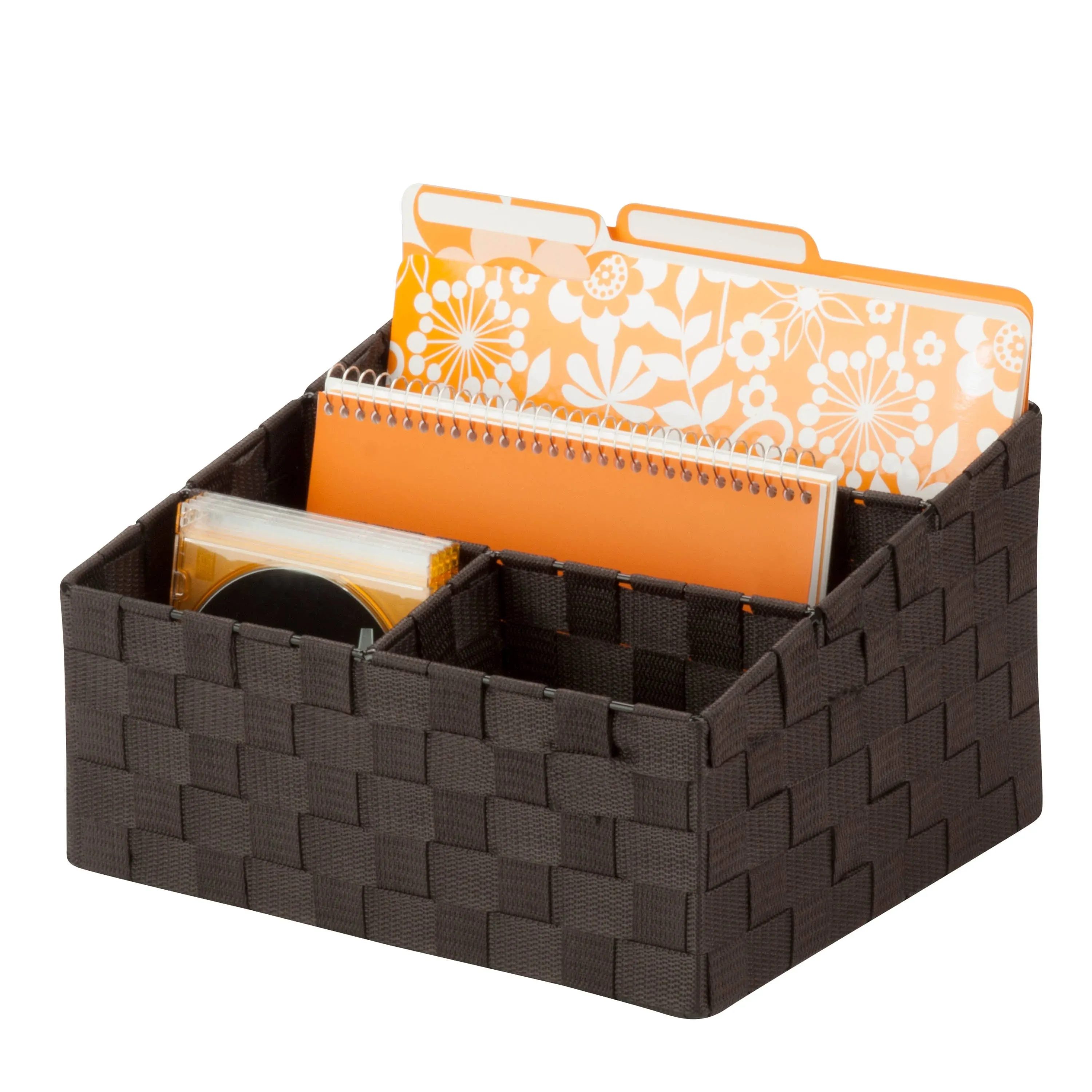 Honey-Can-Do Mail & File Desk Organizer - Espresso