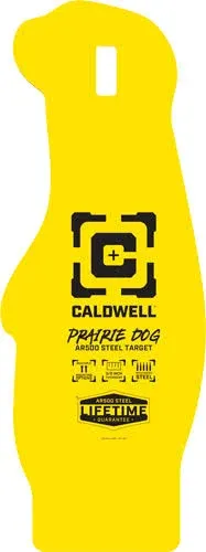 Caldwell AR-500 Steel Targets, 3/8in, Praire Dog