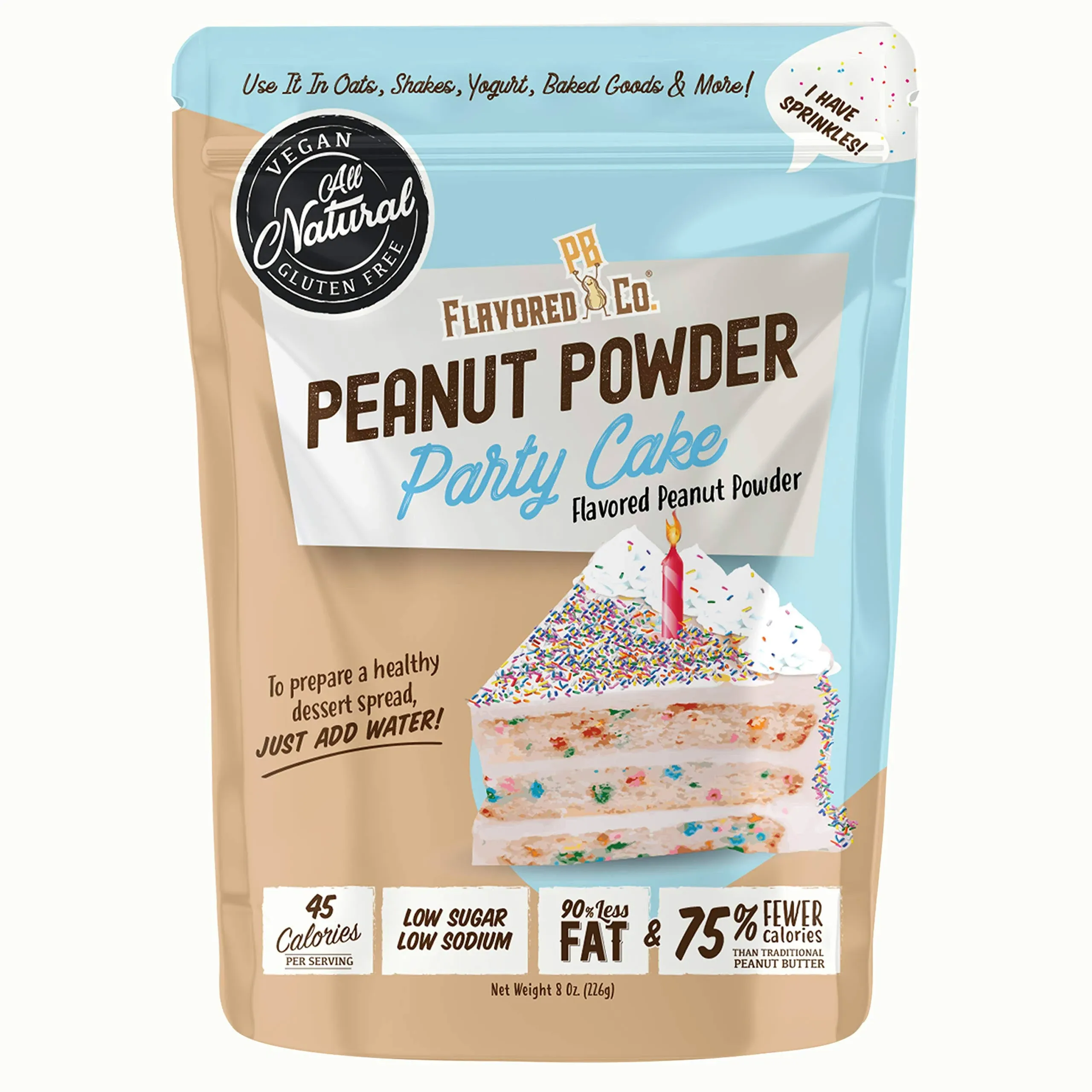 Party Cake Flavored Peanut Powder