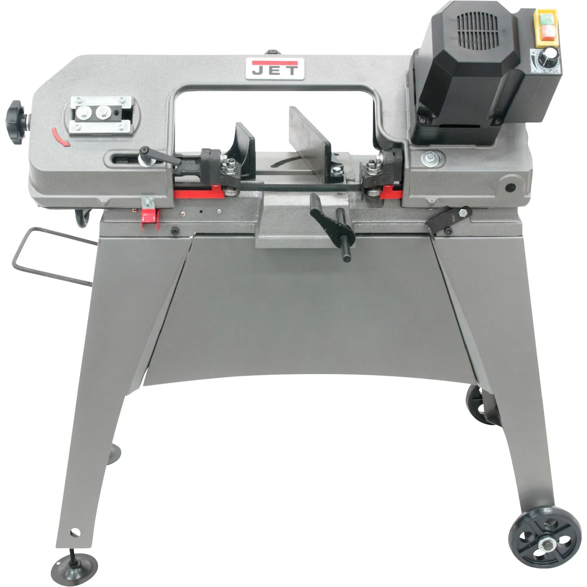 JET 5" x 6" Horizontal/Vertical Bandsaw, Variable Speed, 1/2 HP, 1Ph 115V (Model HVBS-56V)