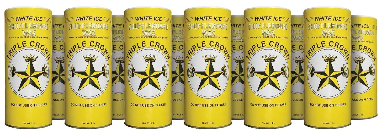 Triple Crown White Ice Shuffleboard Powder - 12 Pack