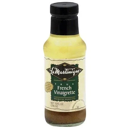 La Martinique True French Vinaigrette Premium Dressing, 10 fl oz (Pack of 6)