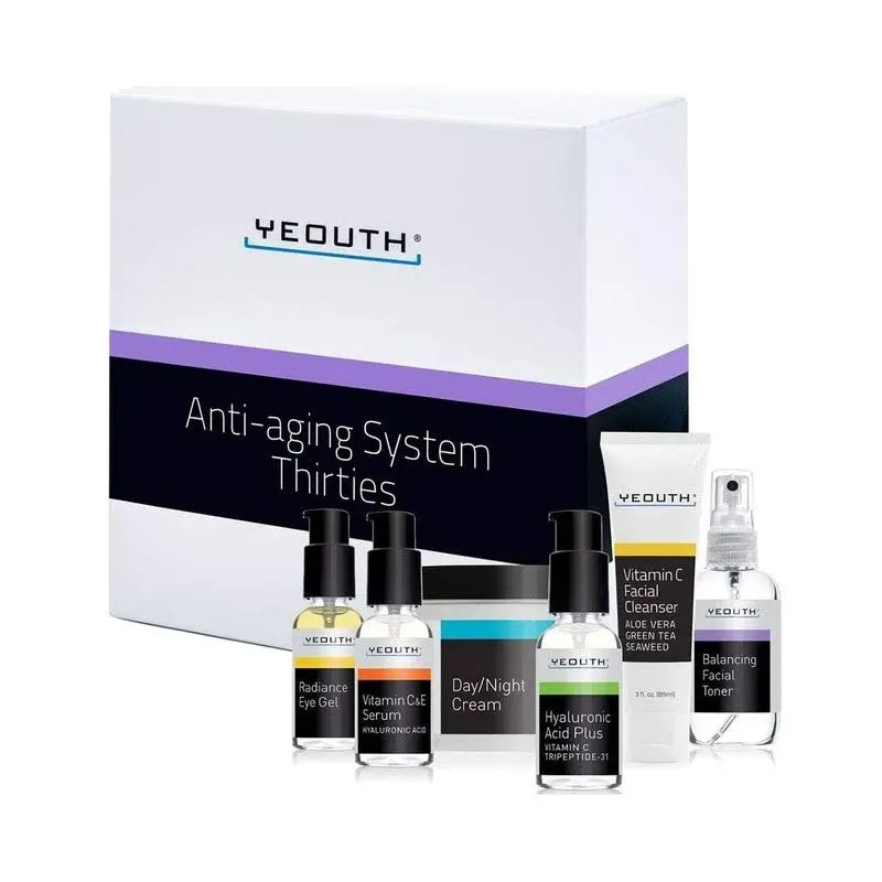 YEOUTH, Anti-Aging System, Thirties, 6 Piece Set