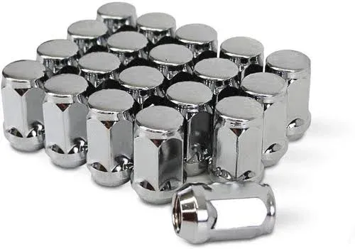  20 Chrome Acorn Lug Nuts | M12x1.5 | Made to Original Vehicle Factory Specs