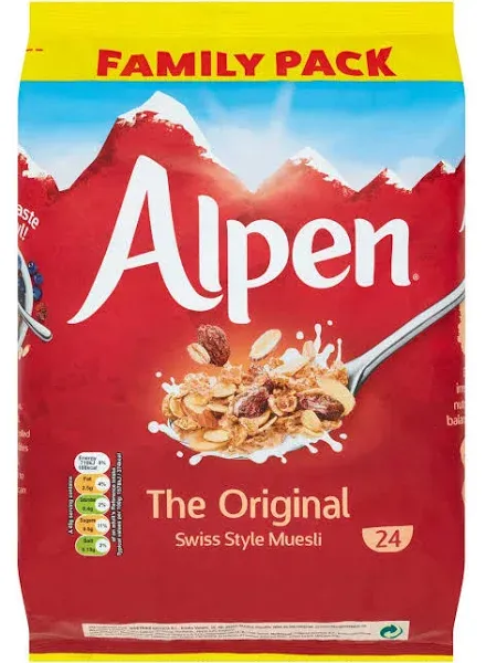 Alpen Original Swiss Recipe Muesli 1.3kg