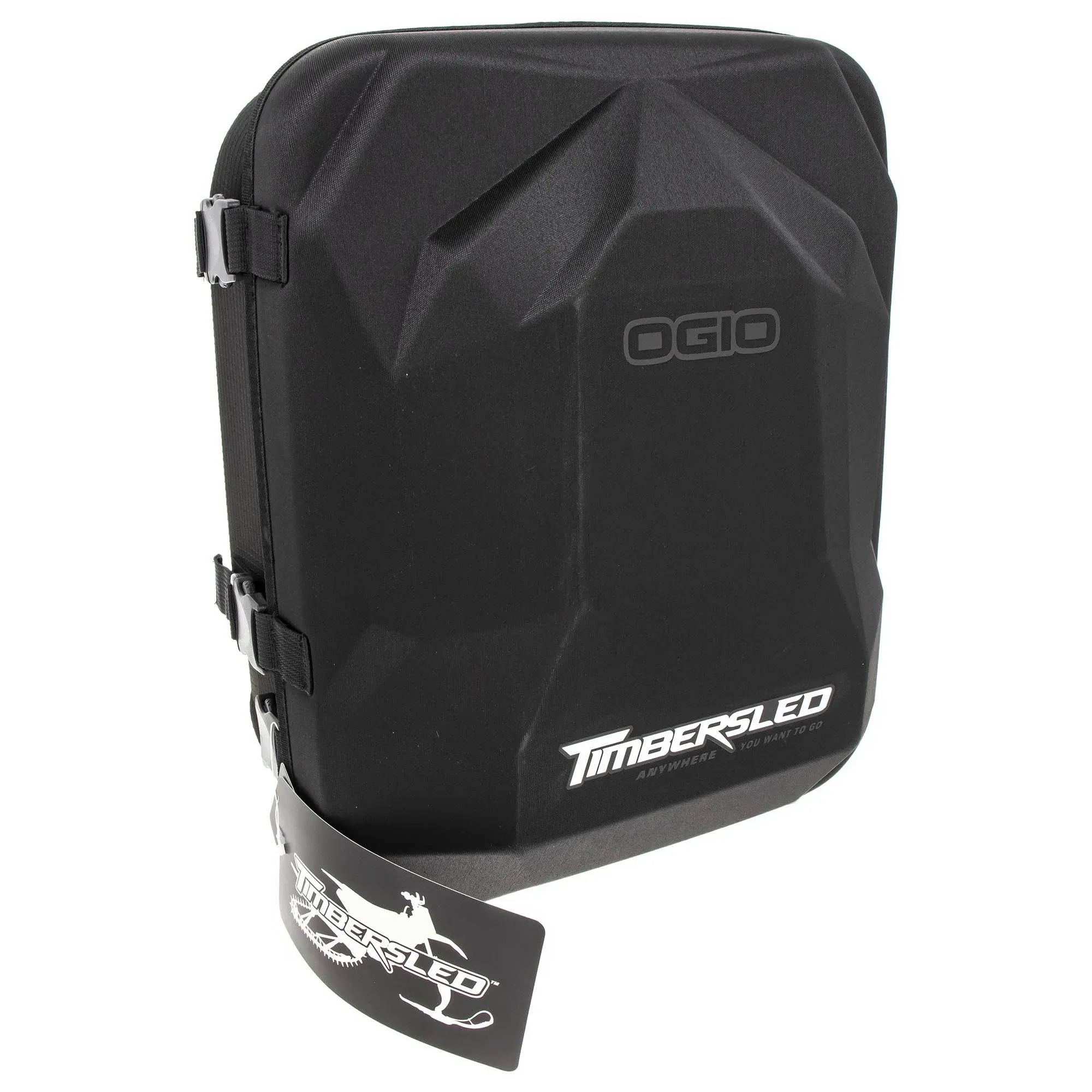 Polaris 2882592 Black Adventure Tunnel Bag by Ogio for Timbersled Snow Bikes