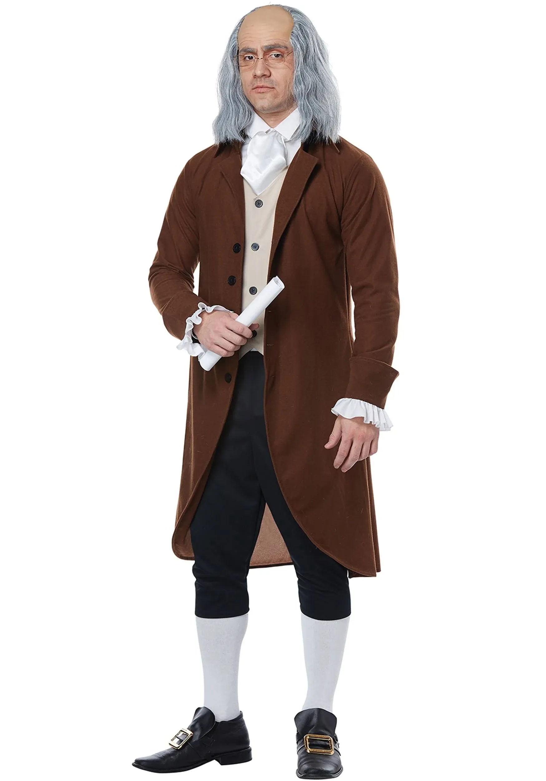 Adult Benjamin Franklin Costume Large