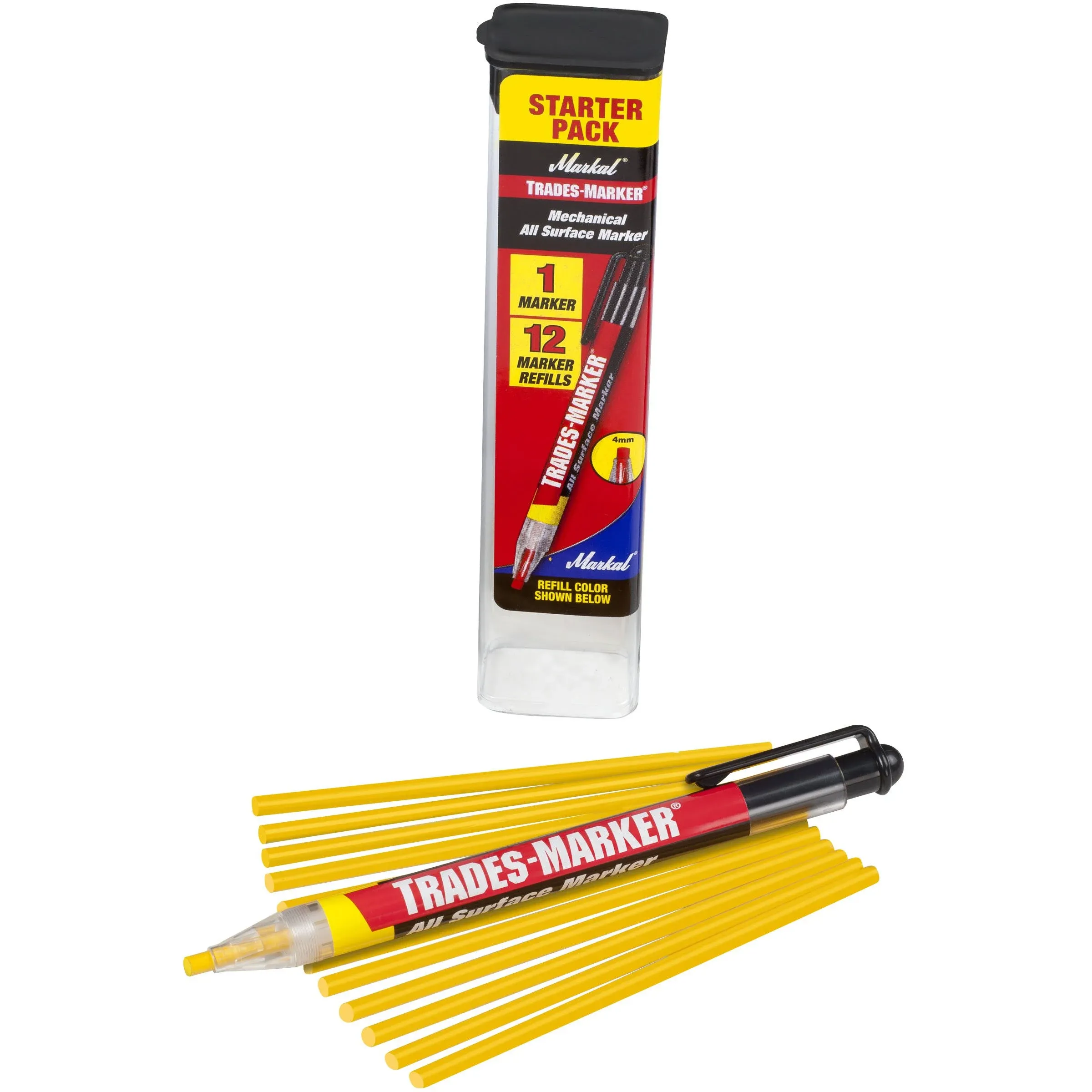 Trades-Marker All-Surface Marker, Yellow