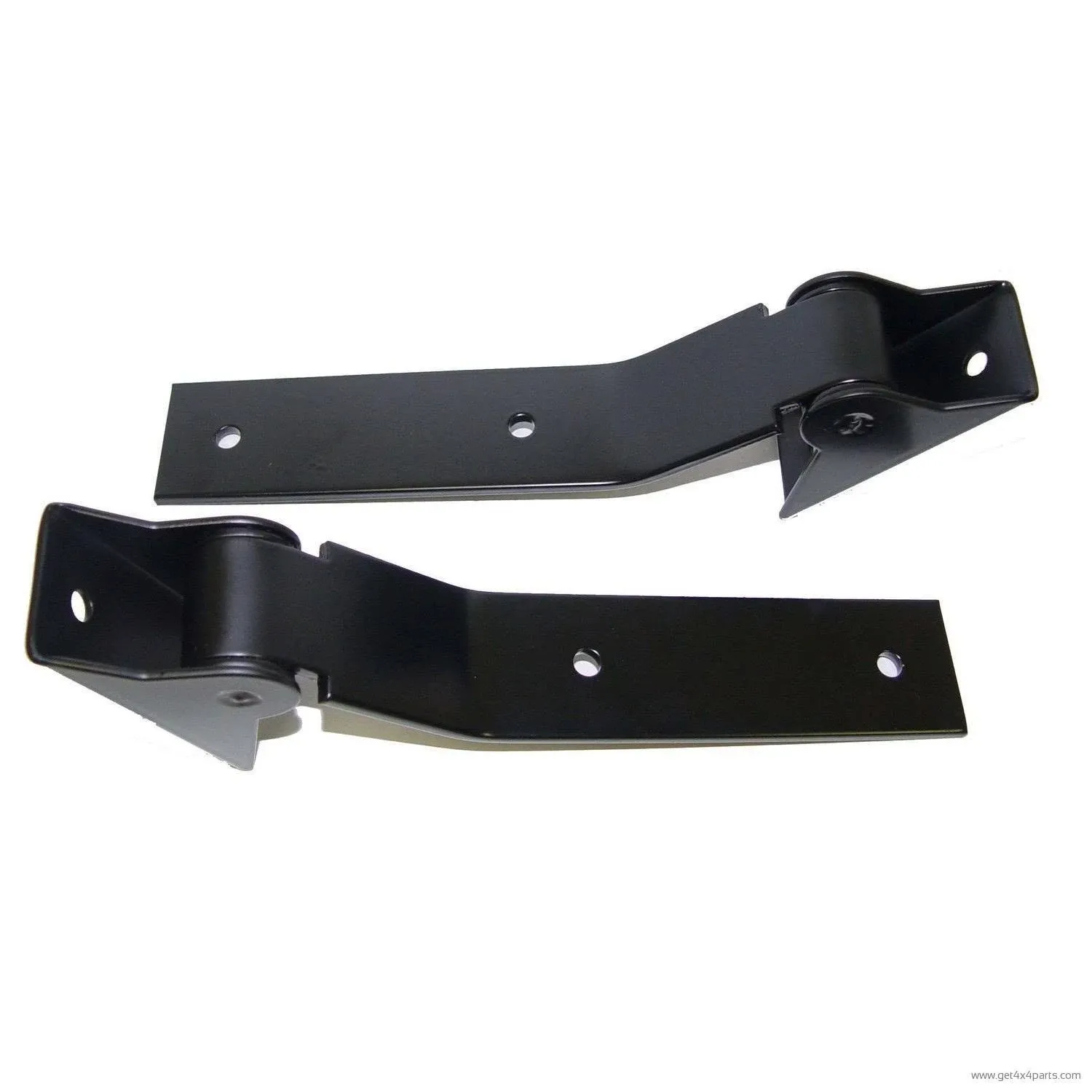 Rugged Ridge Tailgate Hinge Set Black 87-95 Jeep YJ Wrangler 11218.01