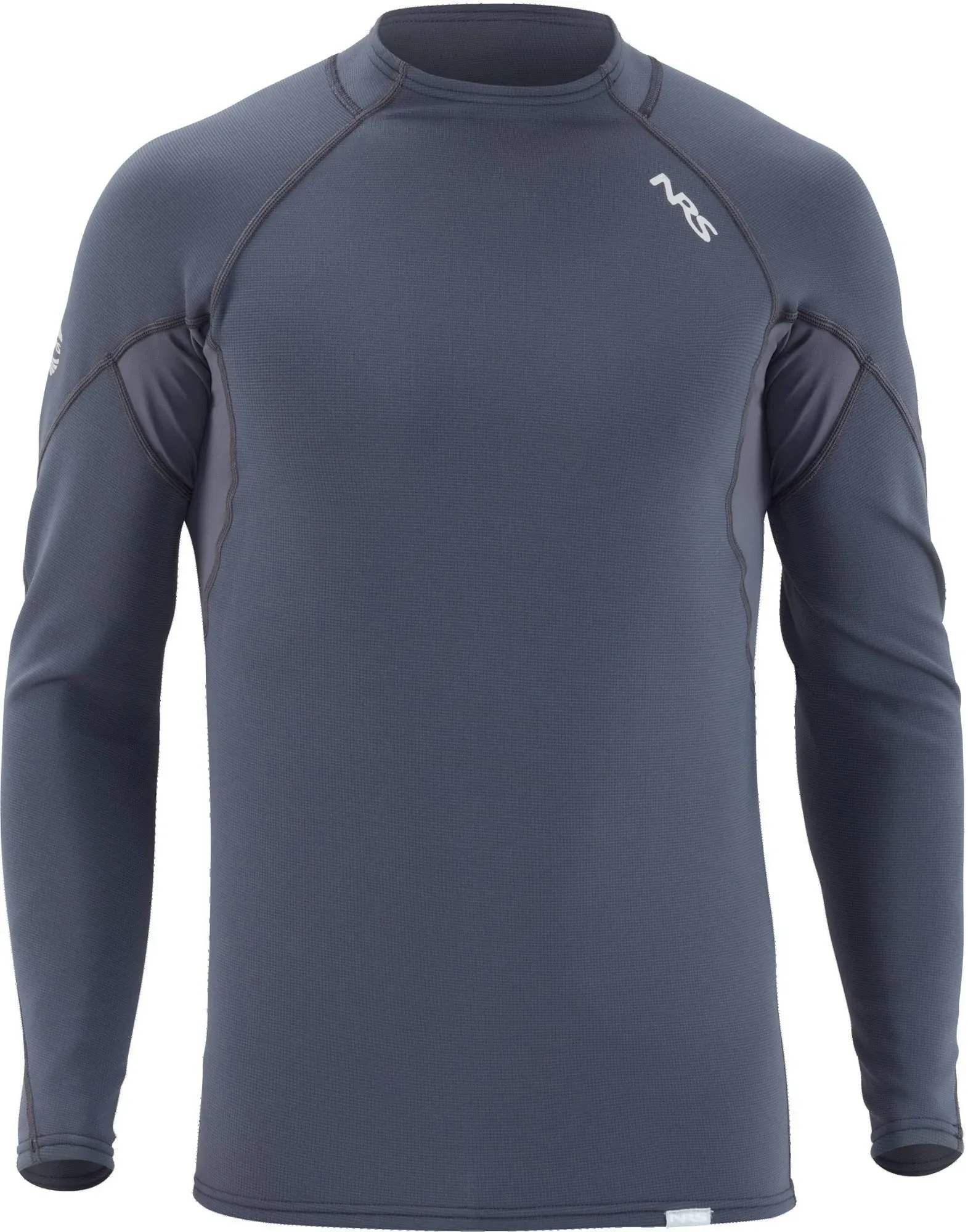 NRS HydroSkin 0.5 Men's Long-Sleeve Shirt, L, Dark Shadow