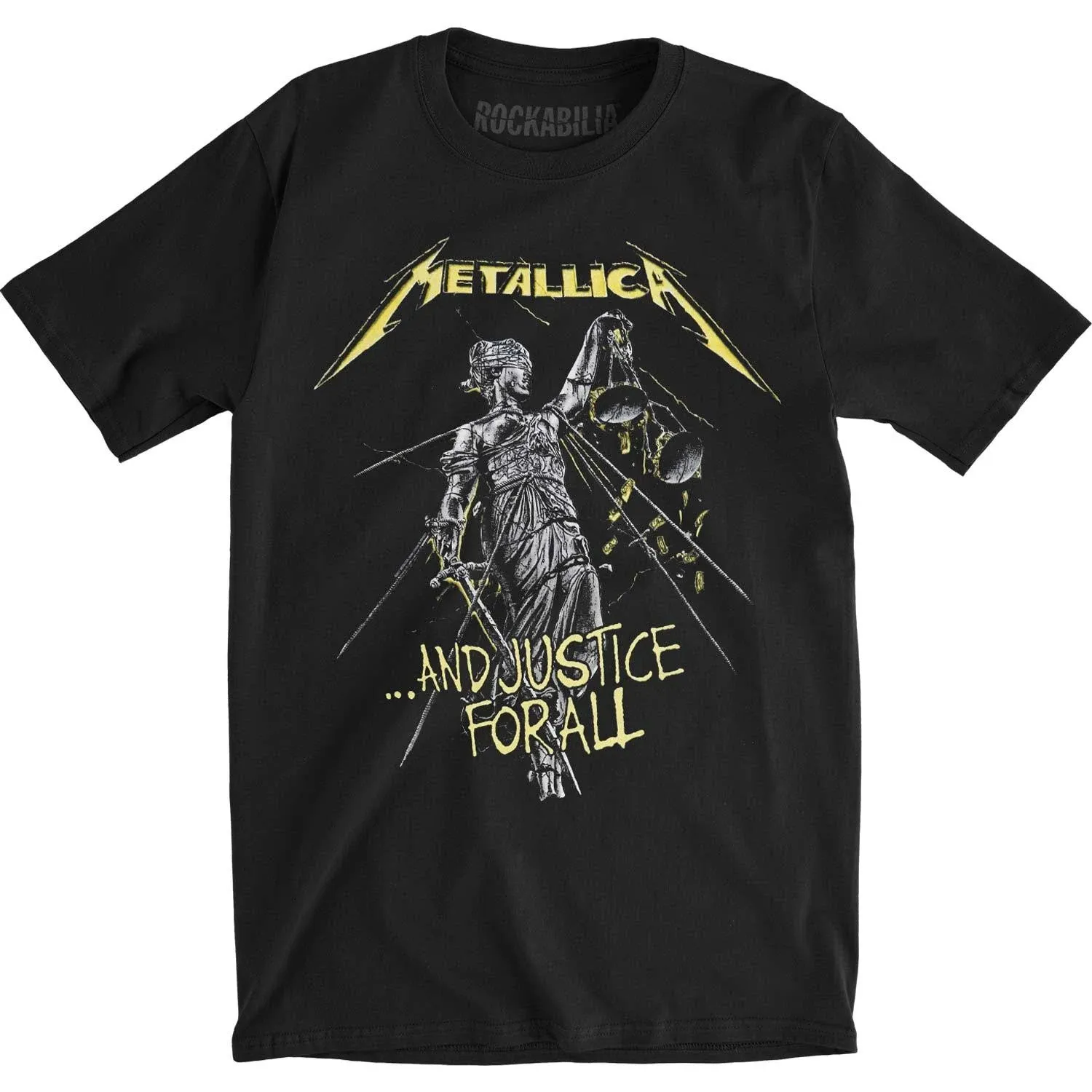 Metallica - and Justice for All Tracks (T-Shirt) Black / XL