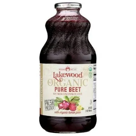 Lakewood Juice Beet Pure Organic 32 FO (Pack Of 6)