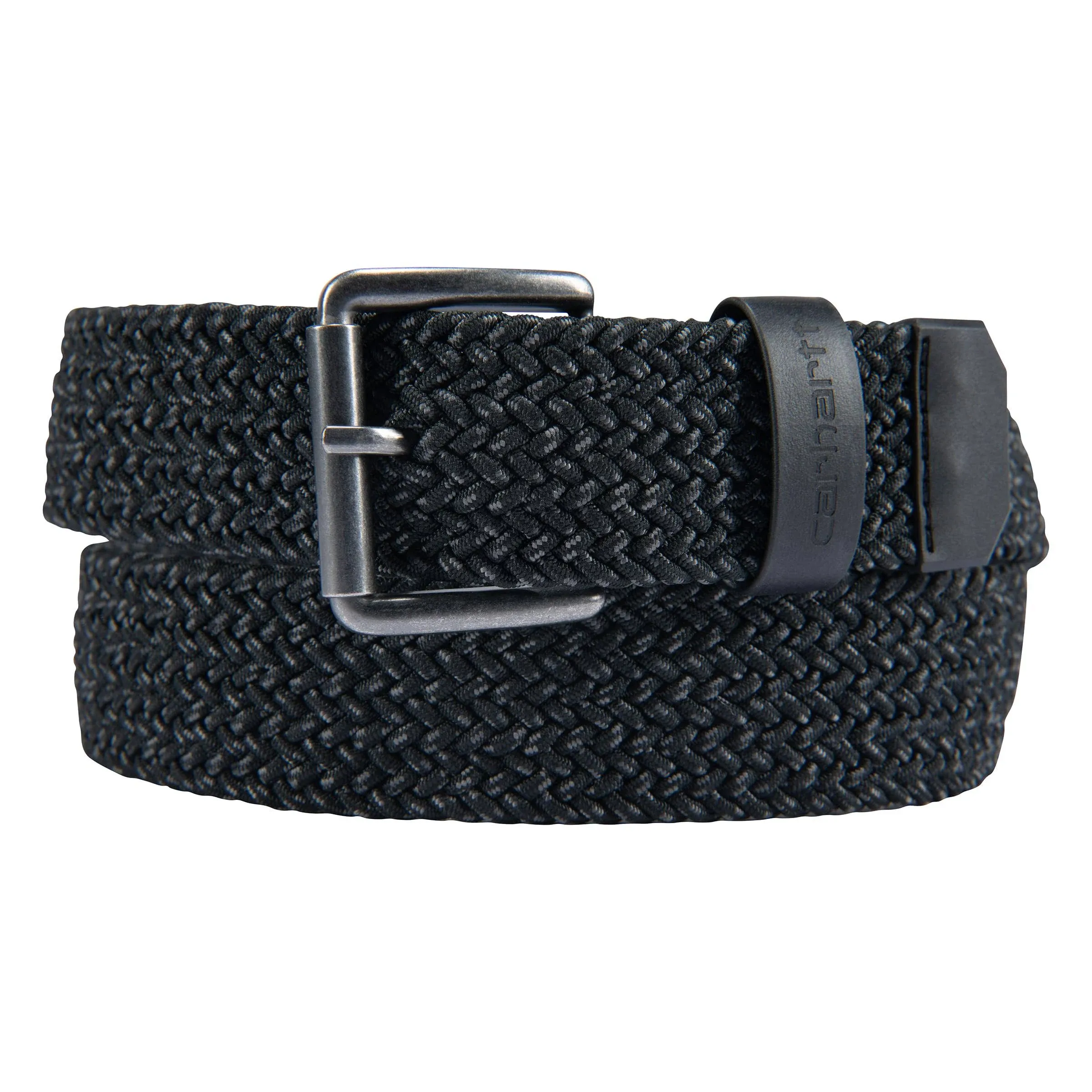 Carhartt Men's Rugged Flex Nylon Cord Braided Belt Black / M