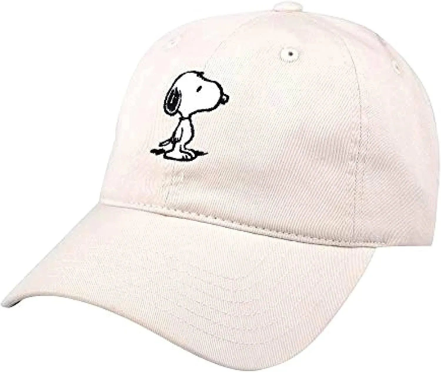 Concept One Peanuts Snoopy Dad Hat, Adult Baseball Cap with Curved Brim