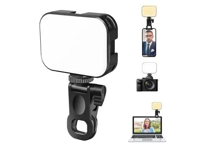 Ulanzi VL100X Selfie Light, Clip LED Light Panel for Phone/Laptop/Tablet/Computer ...