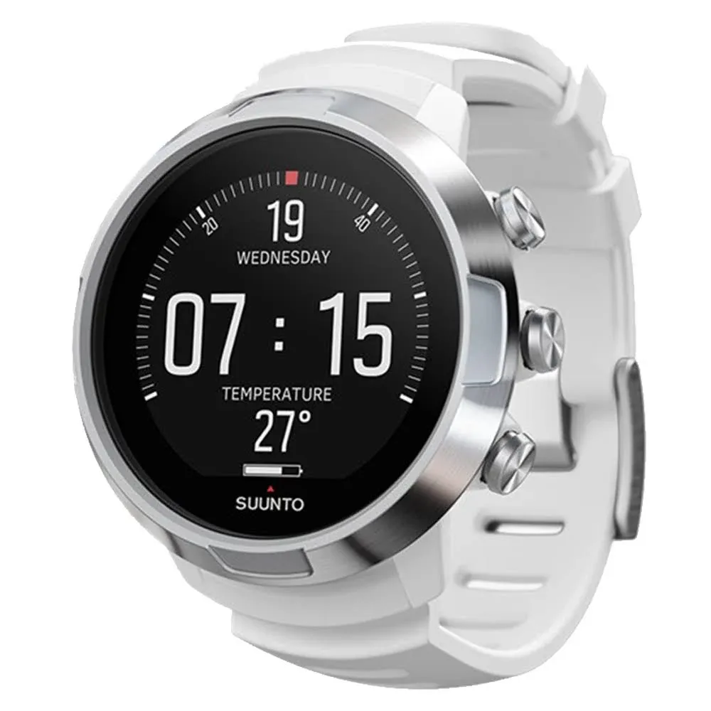 Suunto D5 White Dive Computer with Color Screen And Exchangeable Straps