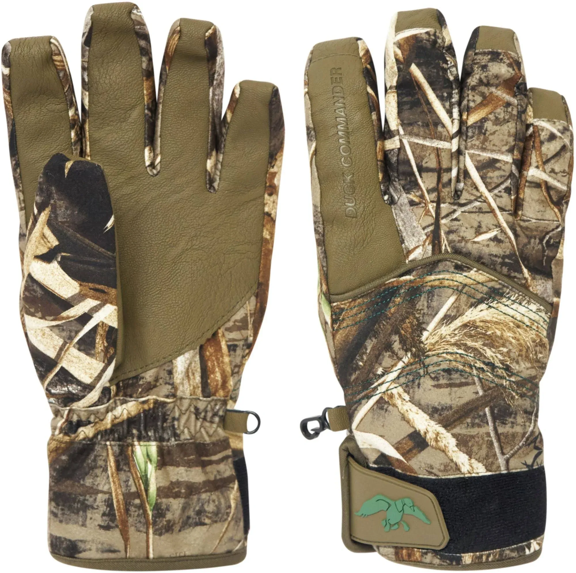 "Duck Commander x Hot Shot Men's Double-Reed Realtree Max-5 Camo Glove"