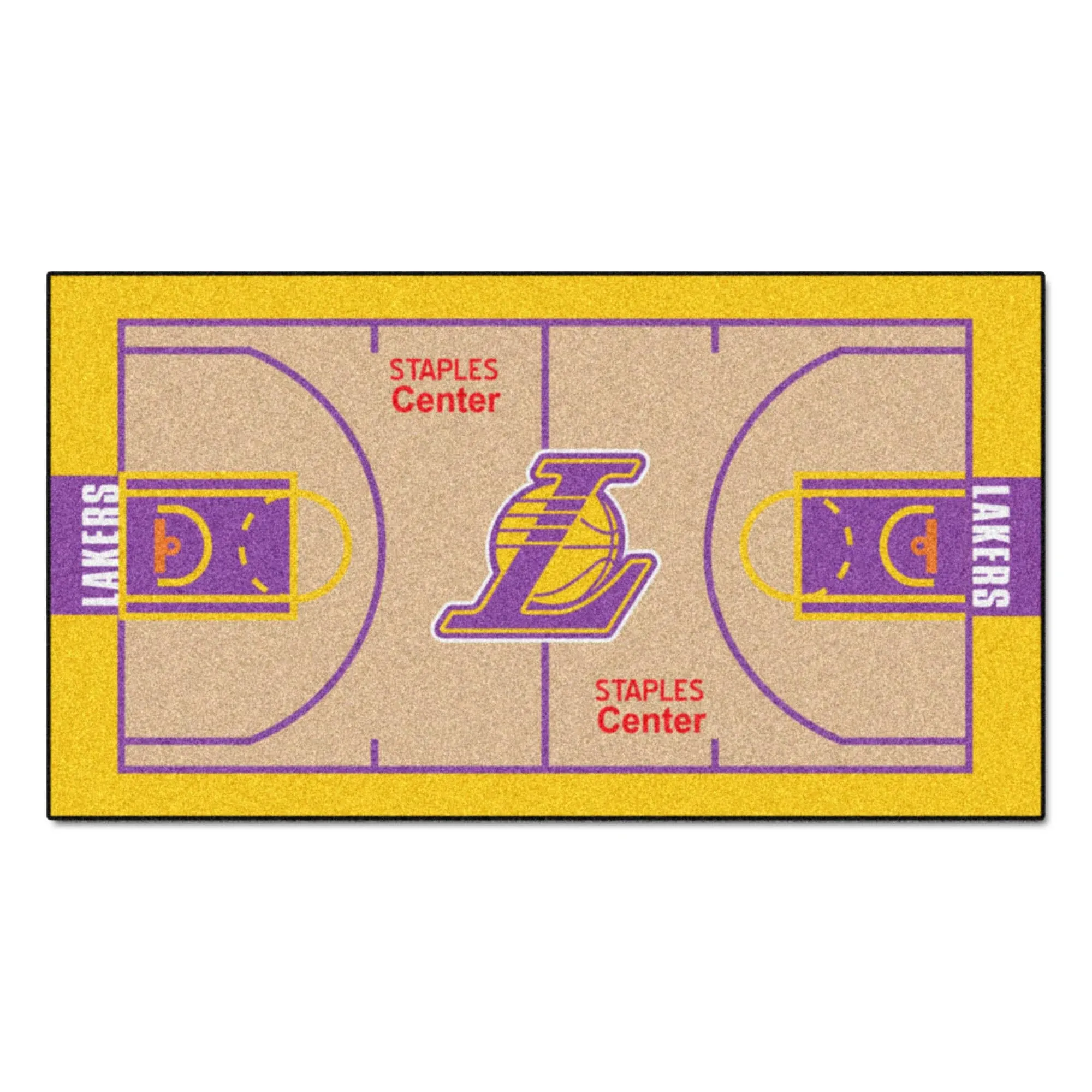 Los Angeles Lakers NBA Court Runner