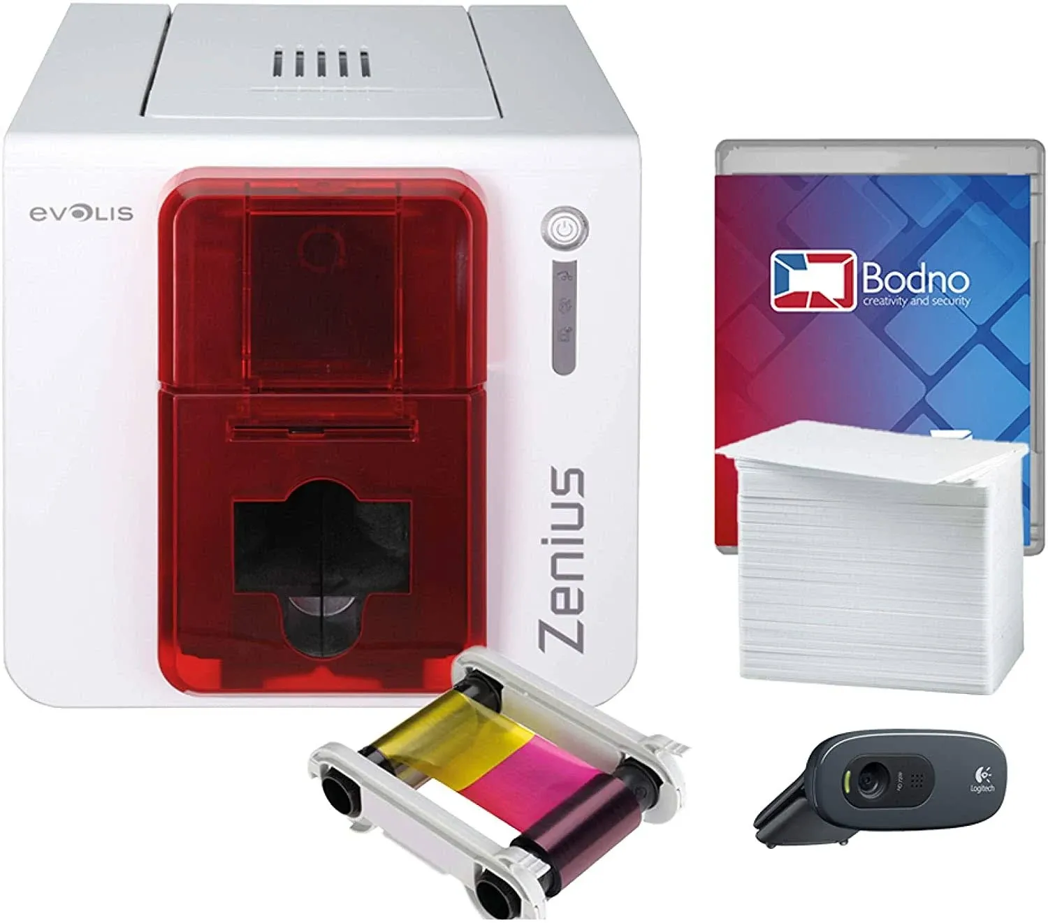 Evolis Zenius Single-Sided ID Card Printer ZN1U0000RS