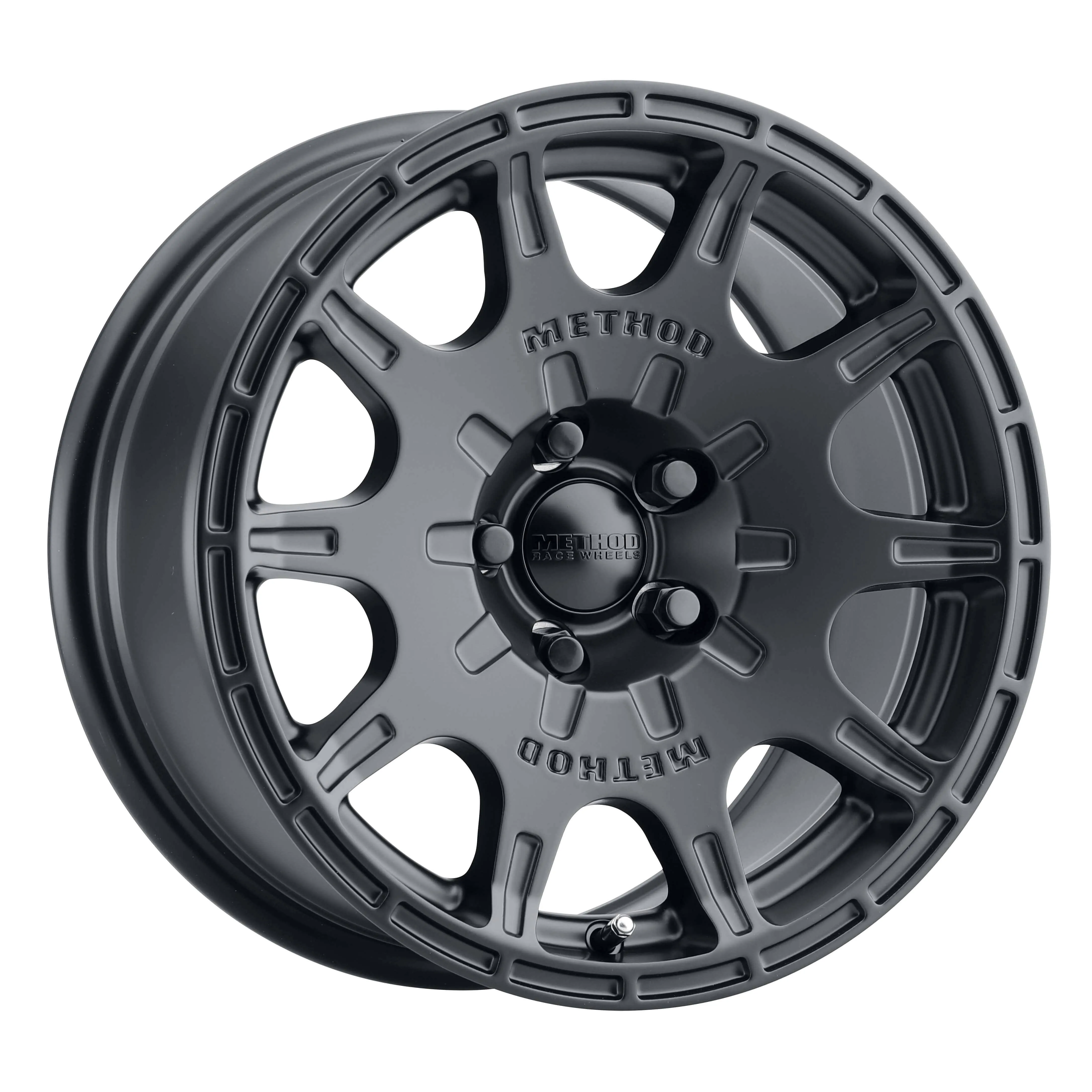 MR502 VT-SPEC 2 15x7 +15mm Offset 5x100 56.1mm CB Matte Black Wheel ...