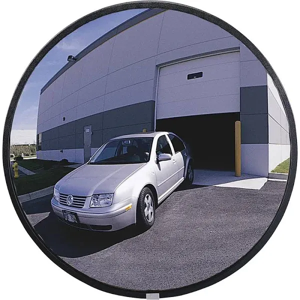 See All PLXO30 Circular Acrylic Heavy Duty Outdoor Convex Security Mirror, 30" Diameter (Pack of 1)