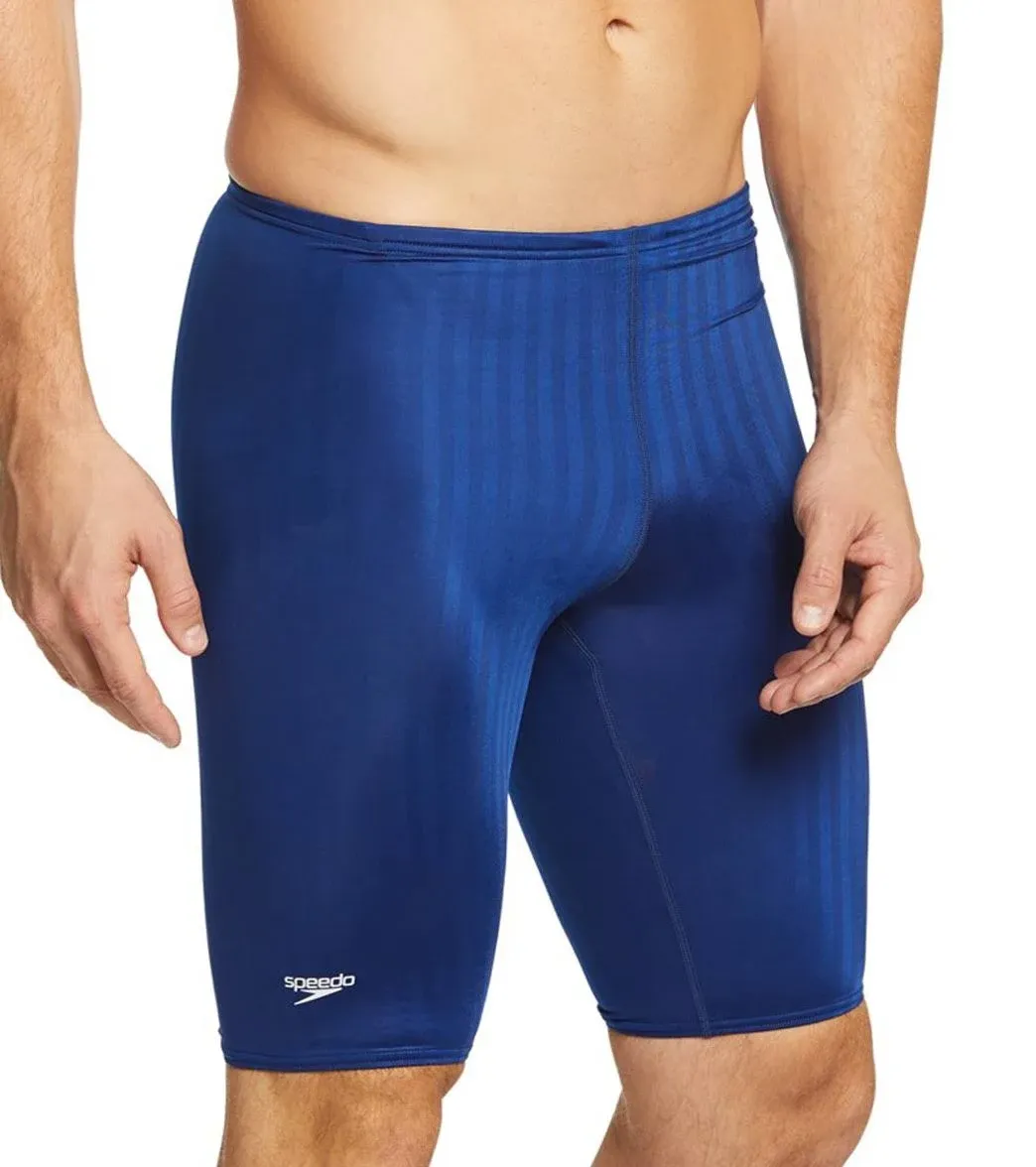 Speedo Aquablade Male Jammer Tech Suit Swimsuit - Navy - 22