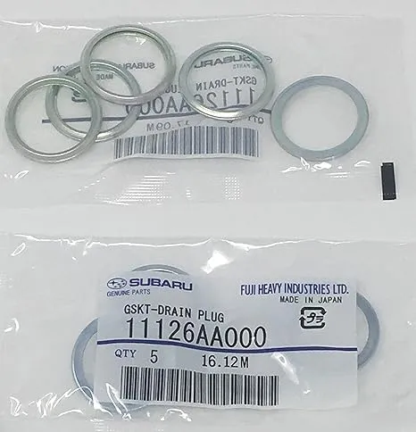 Subaru Genuine OEM Oil Drain Plug Crush Washer Gasket