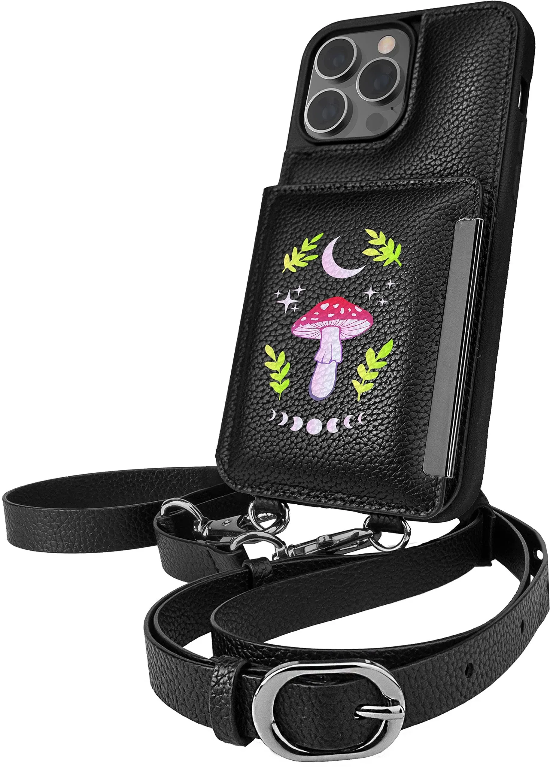 Smartish iPhone 14 Pro Max Crossbody Wallet Case - Dancing Queen [Purse/Clutch ...