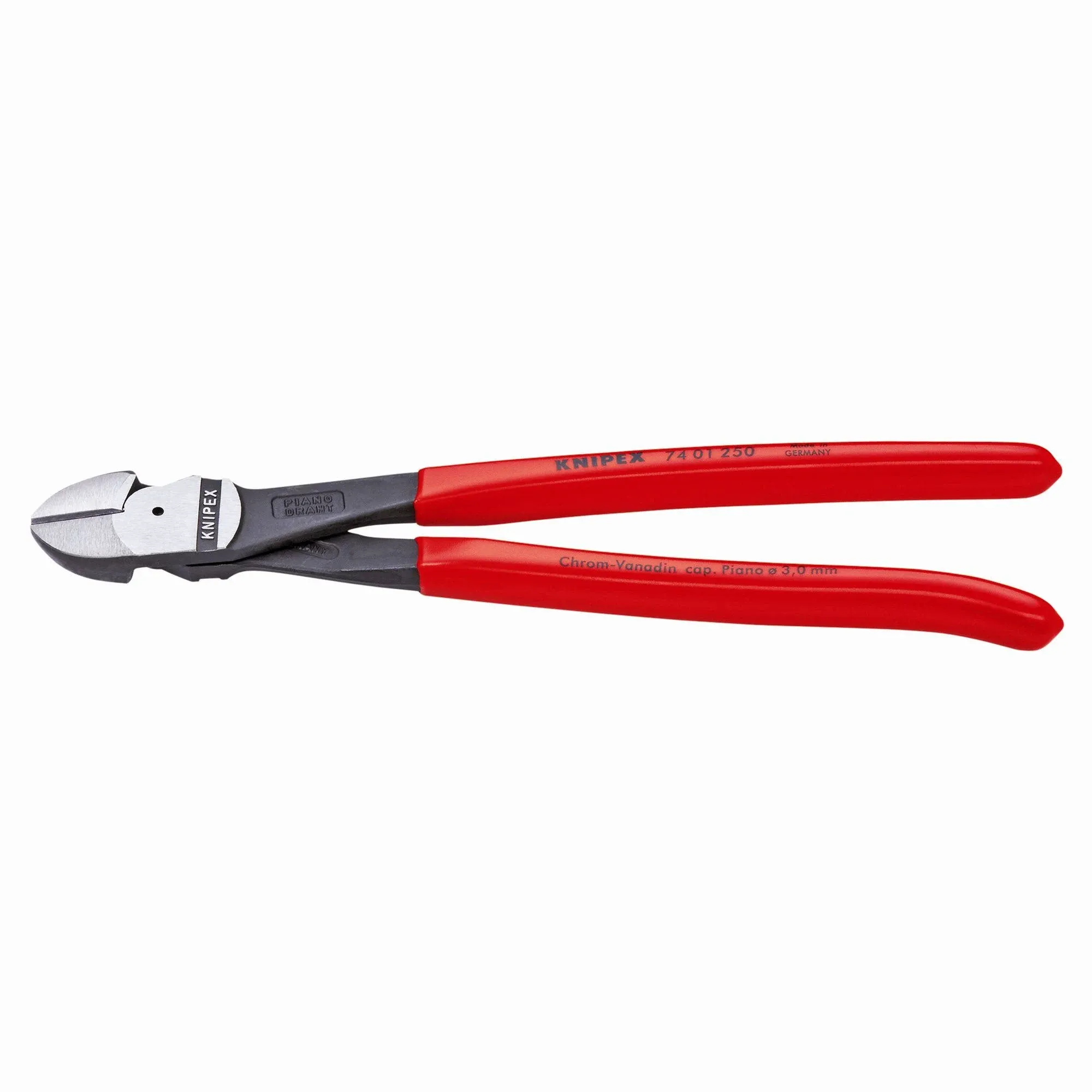 Knipex 7401250SBA 10 In. High Leverage Diagonal Cutters carded