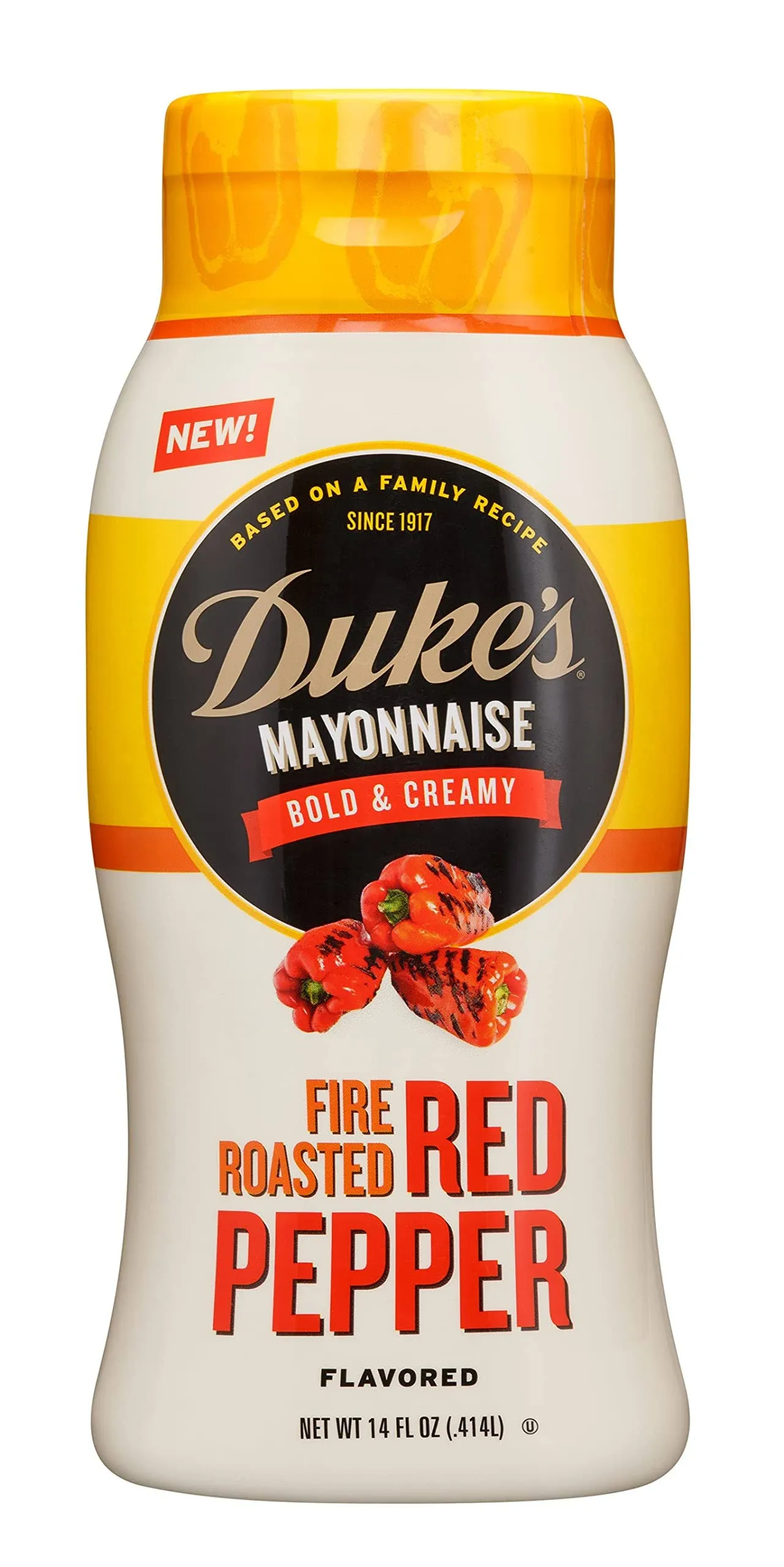 Duke's Mayonnaise, Fire Roasted Red Pepper - 14 fl oz