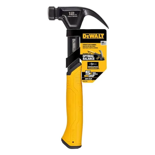 DeWalt 12 oz. Curved Claw Steel Hammer