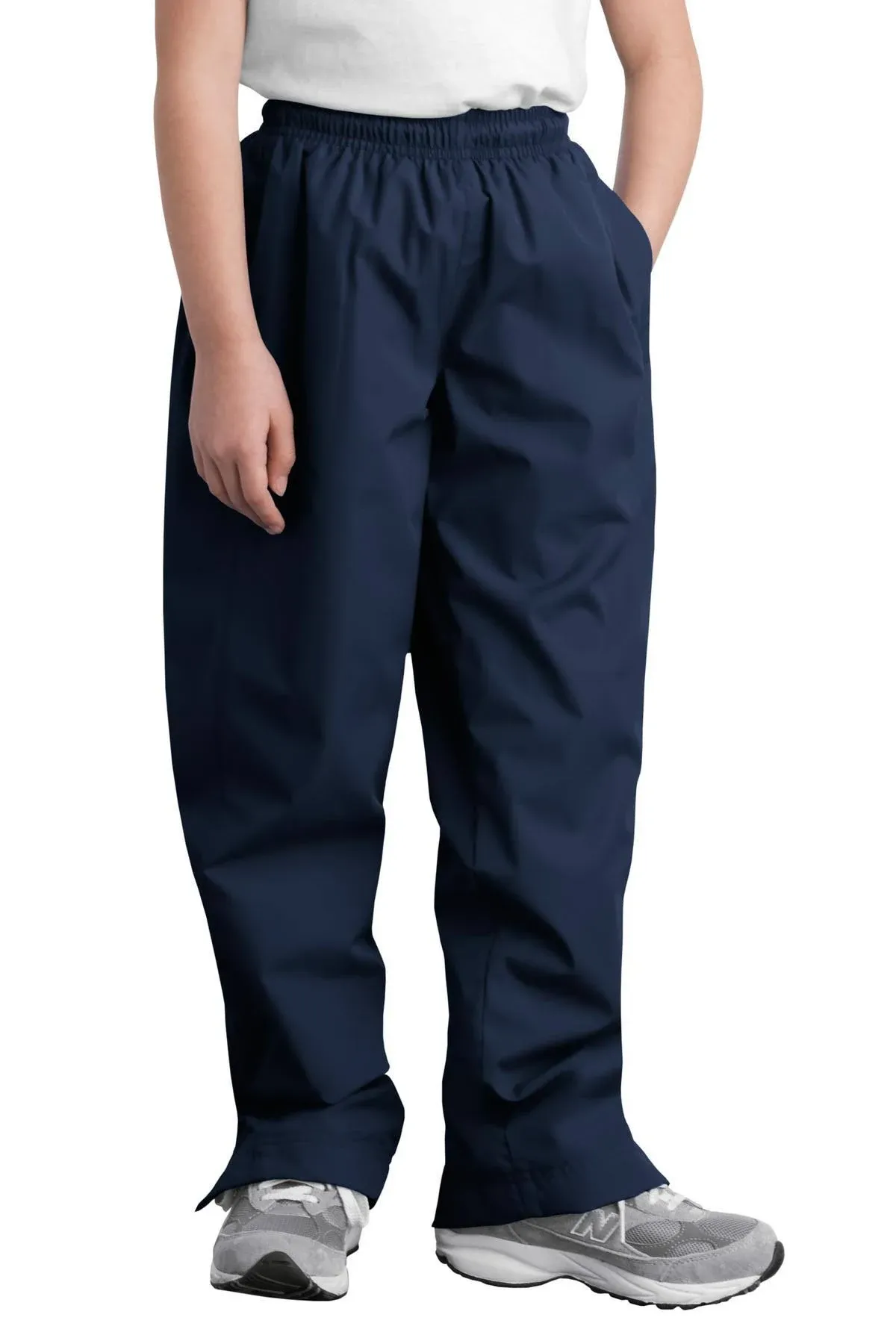 Sport-Tek Youth Wind Pant - YPST74, Black