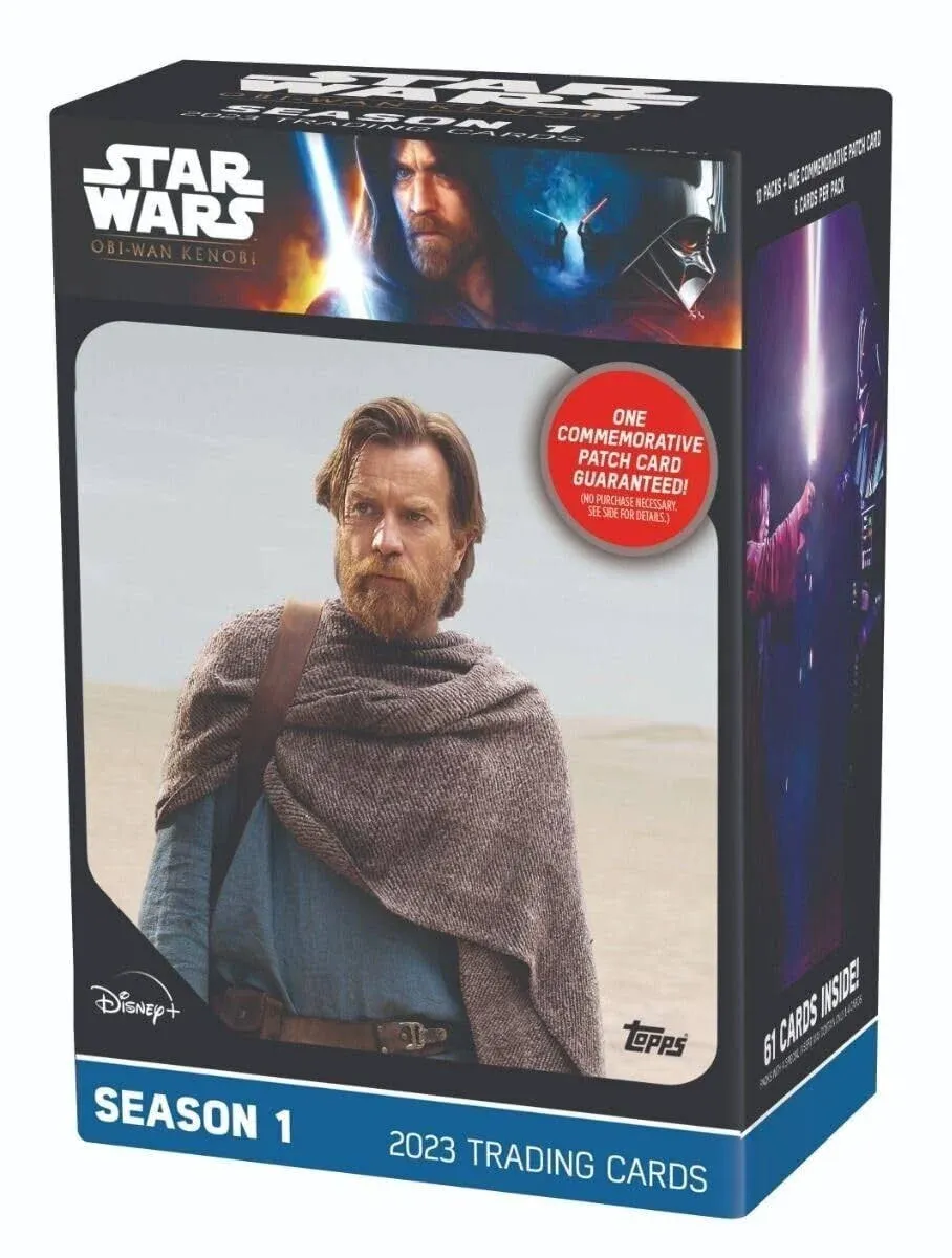 Star Wars Obi-Wan Kenobi 10-Pack Blaster Box (Topps 2023)