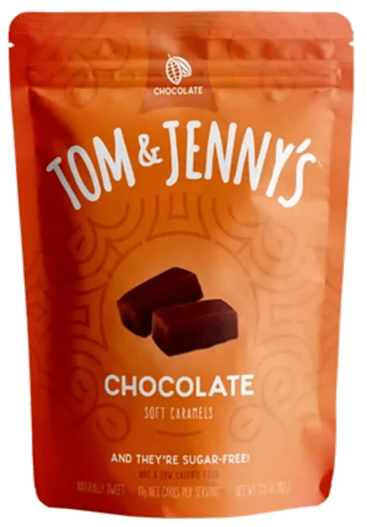 Tom & Jenny's Sugar Free Candy (Soft caramel) with Sea Salt and Vanilla - Low Ne