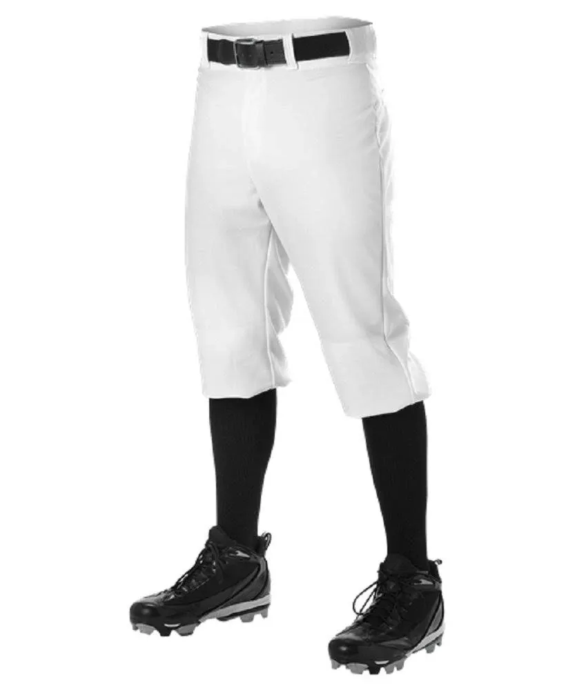 Alleson Athletic Youth Baseball Knicker Pants - S / Grey