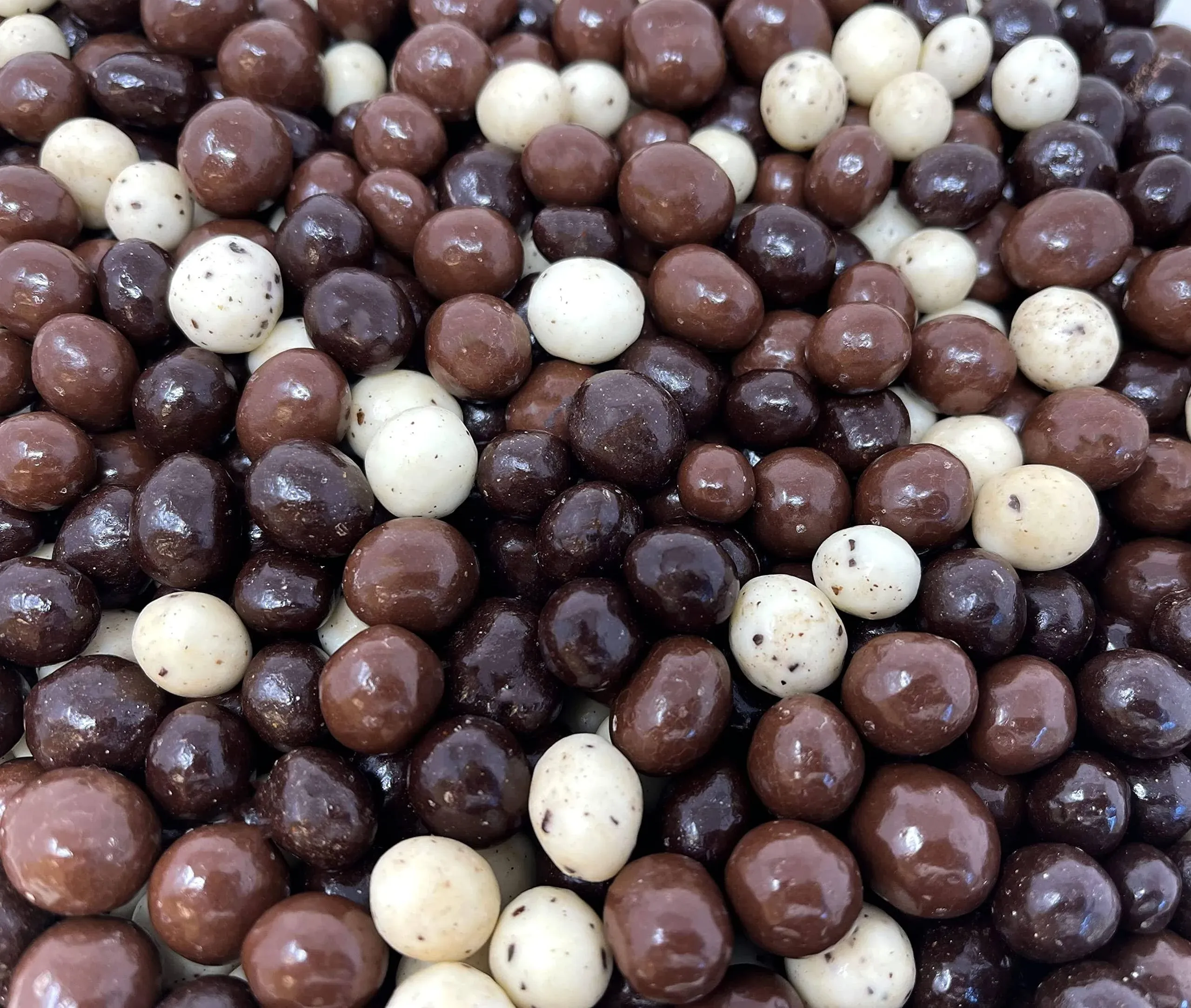 ilike Chocolate Covered Espresso Coffee Beans Tri Color Blend Candy 2 Pound Bag