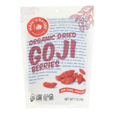 Made in Nature Organic Dried Goji Berries