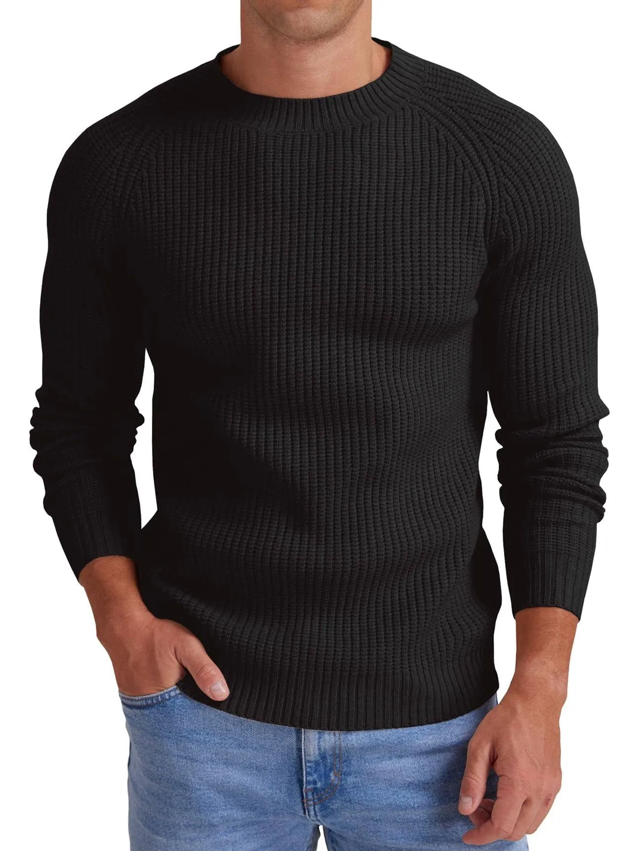 Sailwind Men's Casual Structured Knit Pullover Sweater