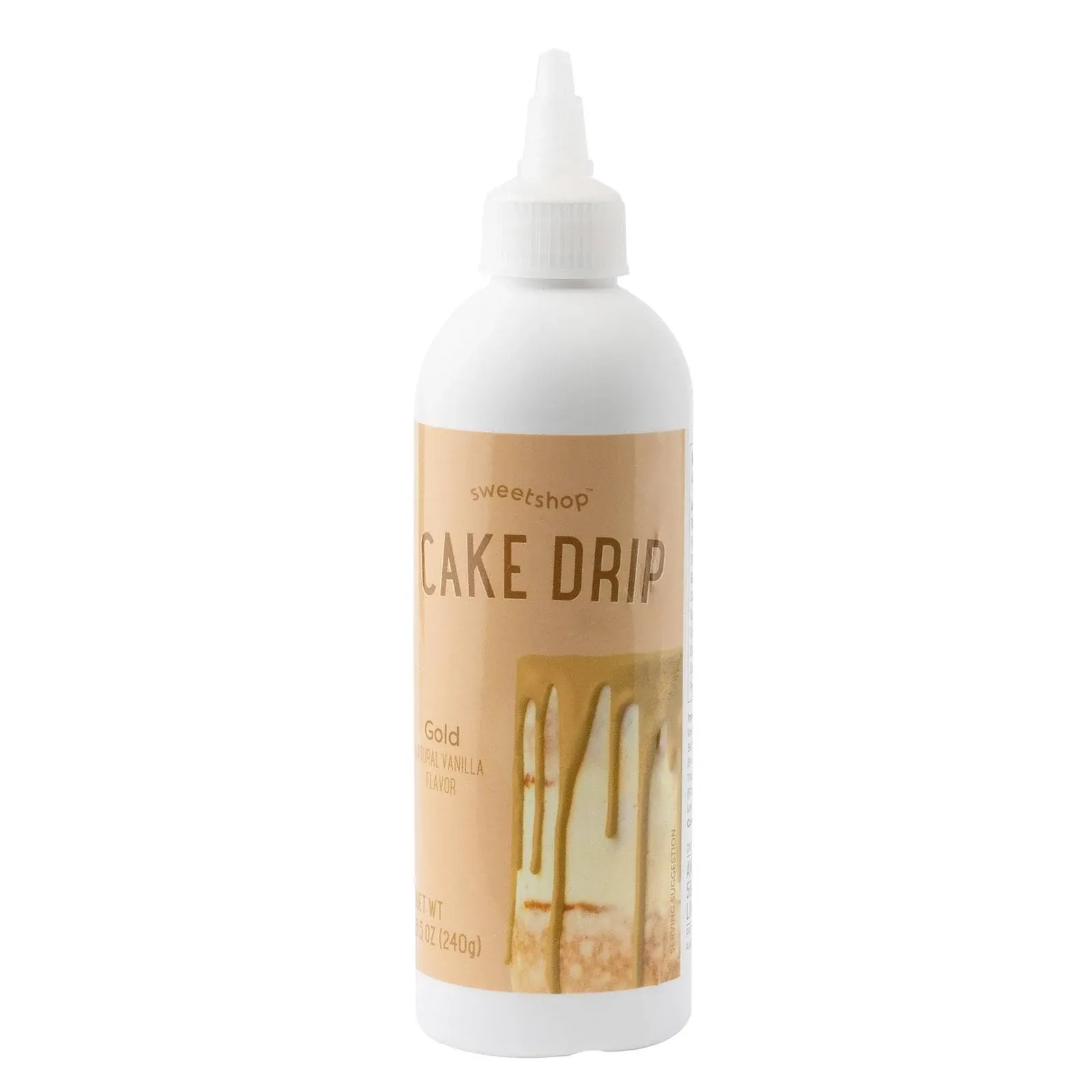 Sweetshop 8.5 oz Gold Cake Drip