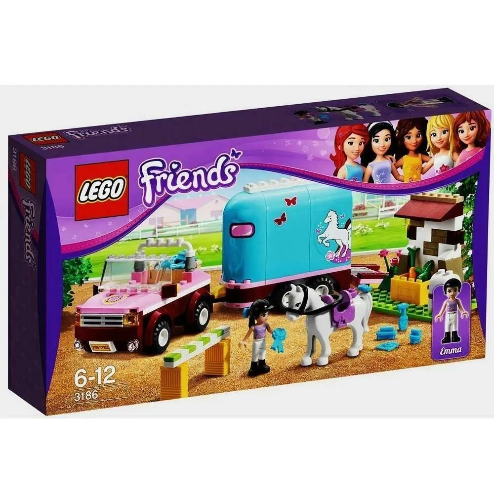 LEGO Friends Emma&#039;s Horse Trailer 3186  Sealed Retired 