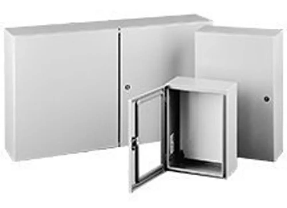 Concept Single-Door Enclosure, 36.00x24.00x10.00, Gray, Steel